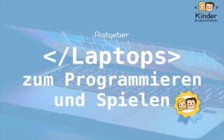 Laptop zum Programmieren und Spielen