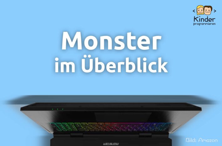 MONSTER Notebooks im Überblick